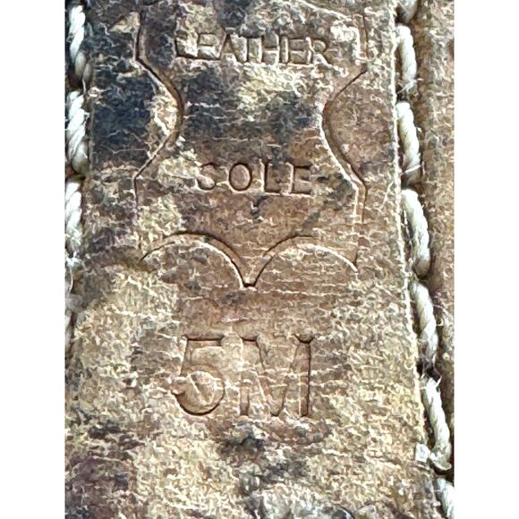 Tory Burch Caroline Ballet Flats Brown Patent Leather Logo Size 5 M Pre-Owned - Picture 2 of 8